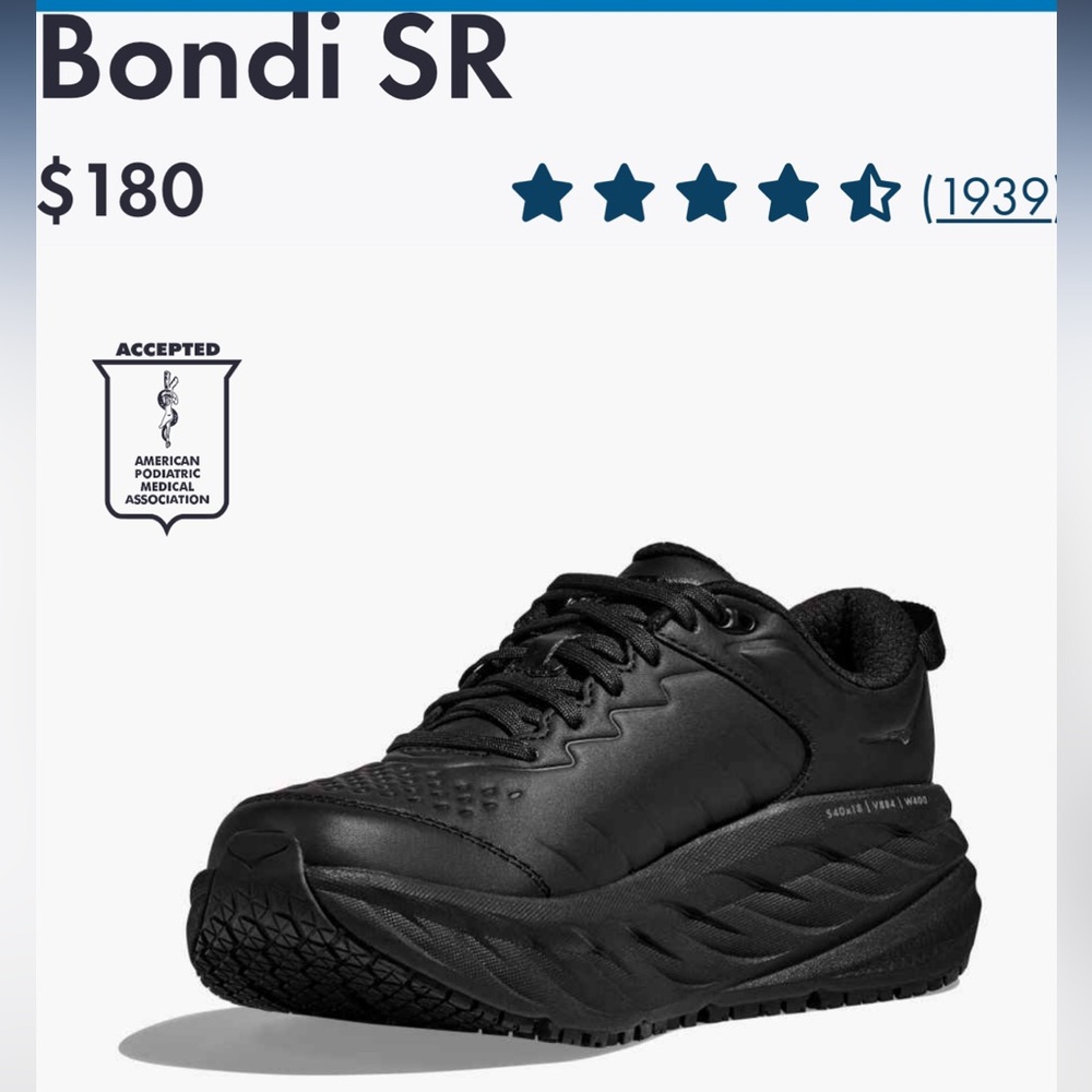 Hoka Black Athletic Shoes